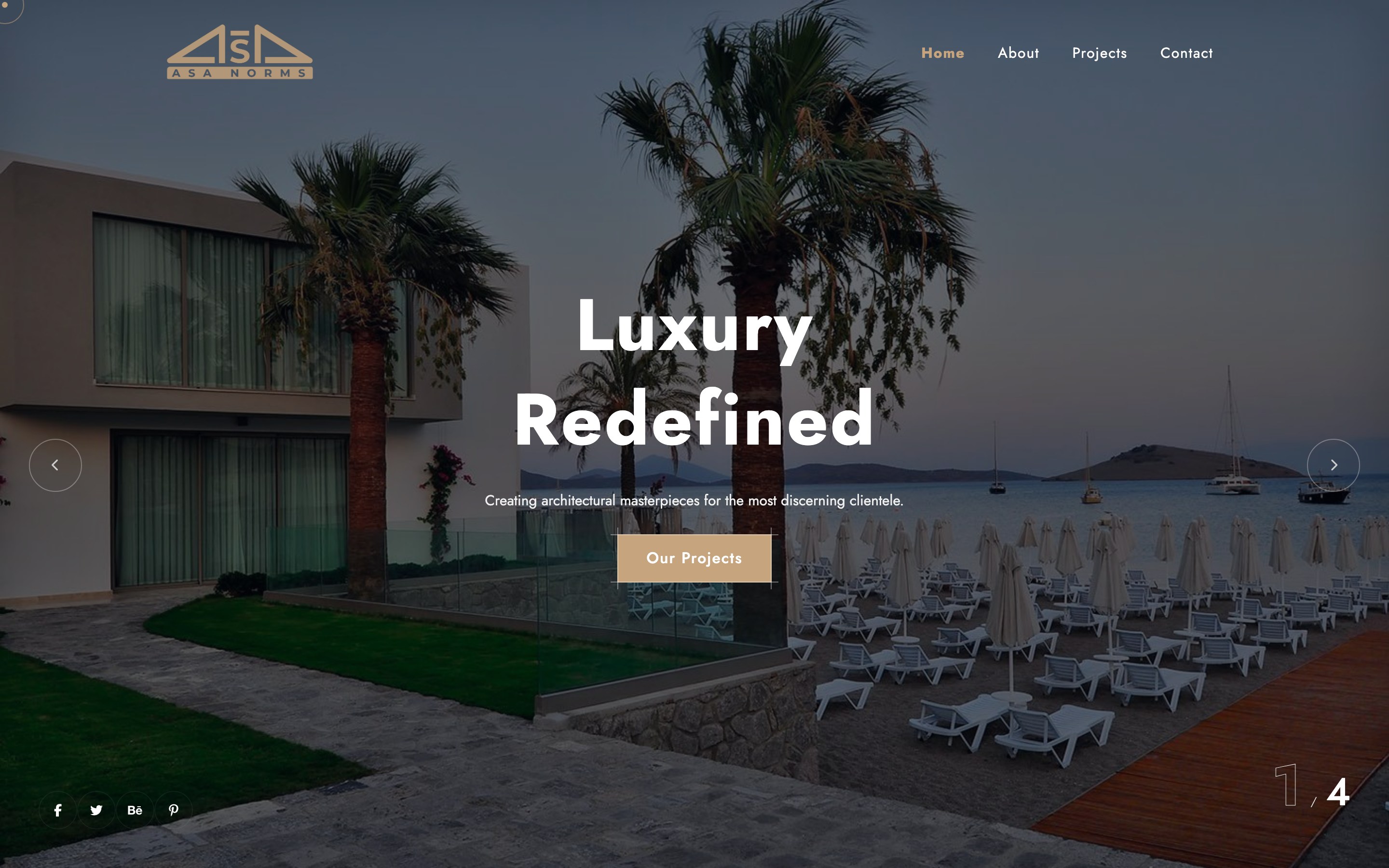 Asa Norms — live site preview