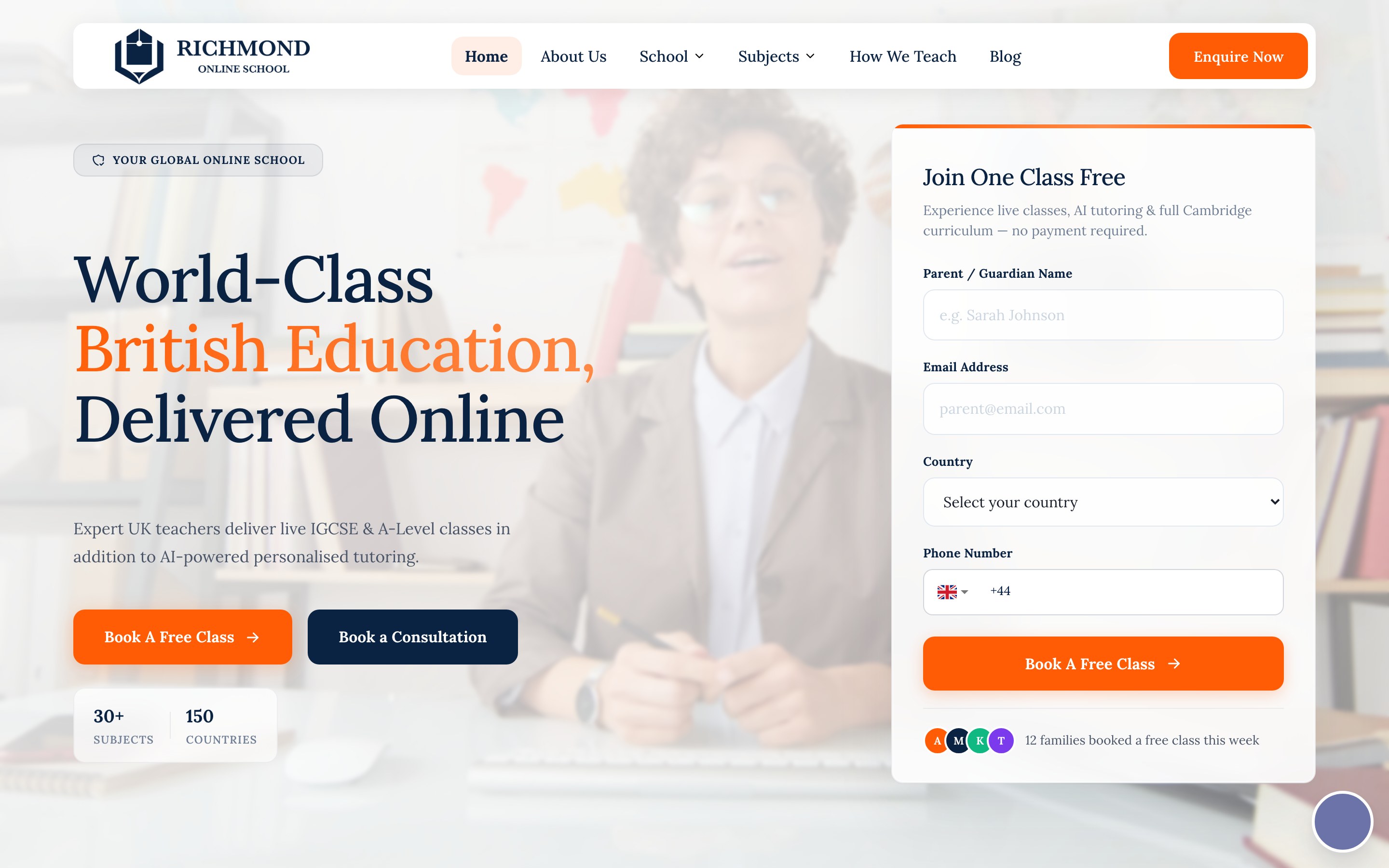 Richmond — live site preview
